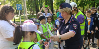 В Ленинском округе в рамках Международного дня защиты детей прошёл спортивно-образовательный праздник «Лето без опасности» - Газета Видновские Вести
