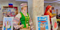 Горки Ленинские и Ровеньки презентовали экспозицию «Венок дружбы» в ЛНР - Regions.Ru