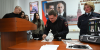 Будущие юристы из Ленинского округа познакомились со службой в ГИБДД - Ленинский городской округ