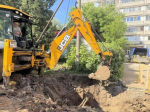 В Ленинском округе по народной программе «Единой России» модернизируют теплотрассу на улице Лемешко