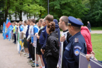 В Ленинском округе прошло первенство по легкоатлетическому кроссу среди спасателей